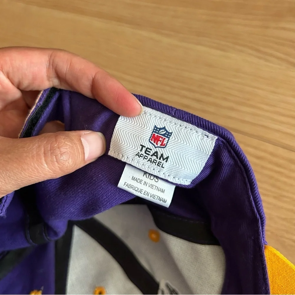 NEW Minnesota Vikings Team NFL Hat Youth OS